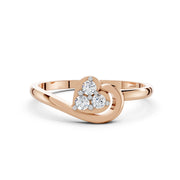 Rosewood Heart Swirl